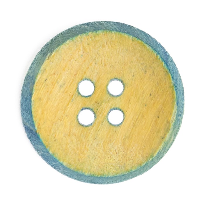 Botão Madeira Tingido